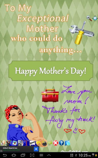 Image 2 for Mom is Best Cards! Doodle…