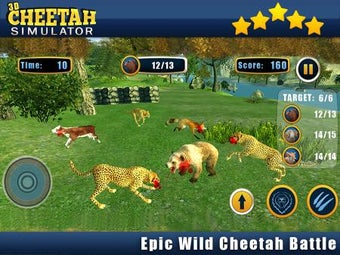 Image 0 for Real Cheetah Attack Simul…