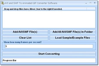 Image 0 for AVI and SWF To Animated G…