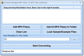 Image 0 for Convert Multiple MP4 File…