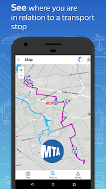 Imagen 1 para NYC Mta Bus Tracker Pro -…