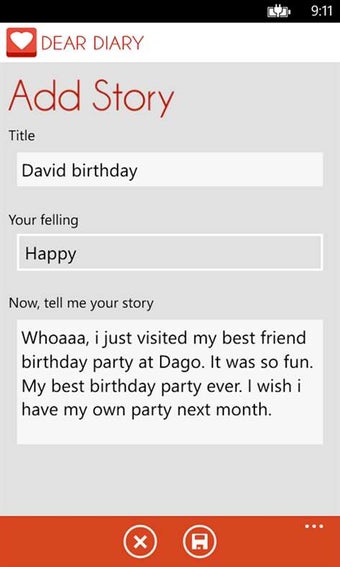 Image 1 for Dear Diary for Windows 10