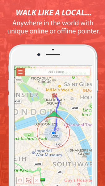 Imagen 0 para Strydr City Walking Navig…