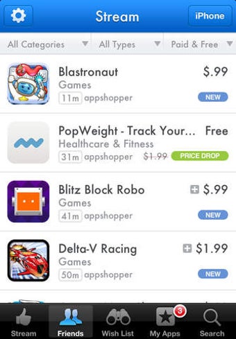 Image 0 for AppShopper Social