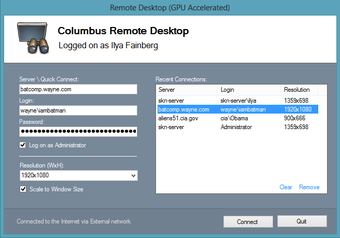 Image 0 for Columbus Remote Desktop