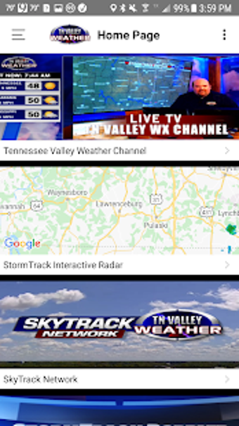 Image 1 for Tennessee Valley Weather