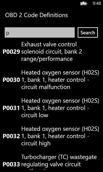 Image 0 for OBD2 Code Definitions for…