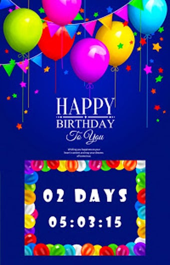 Image 0 for Birthday Countdown