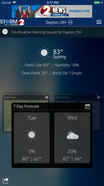 Imagen 0 para WDTN Weather - Dayton Rad…