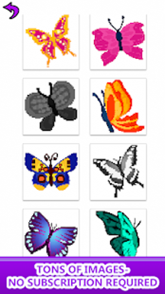 Imagen 1 para Butterfly Color by Number…