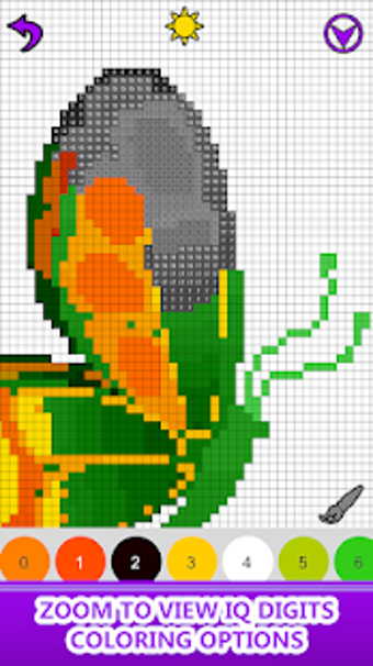 Imagen 2 para Butterfly Color by Number…