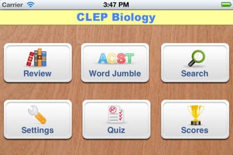 Image 0 for CLEP Biology Prep Flashca…