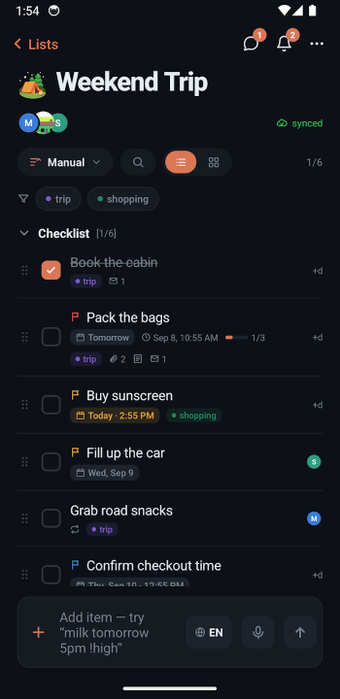 Image 0 for Psst: Shared Lists & Task…