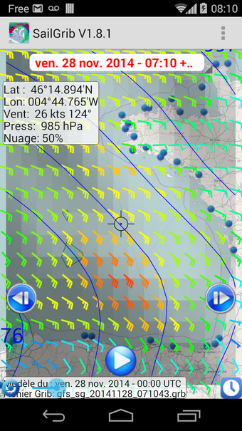 Image 7 for Marine Weather | SailGrib…