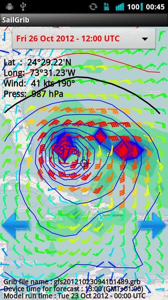 Image 3 for Marine Weather | SailGrib…