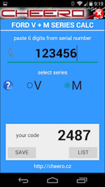 Image 2 for RADIO CODE CALC FOR FORD …
