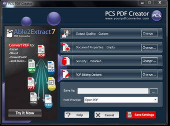 Image 0 for PCS PDF Creator