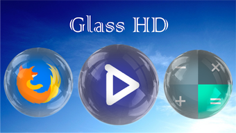 Image 1 for Glass HD - Icon Pack