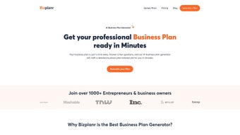 Image 0 for Bizplanr