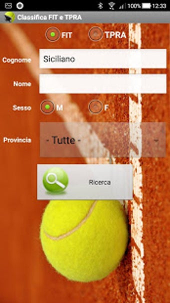 Imagen 1 para Tennis - Classifica FIT e…