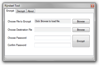 Image 1 for Rijndael File Encryption …