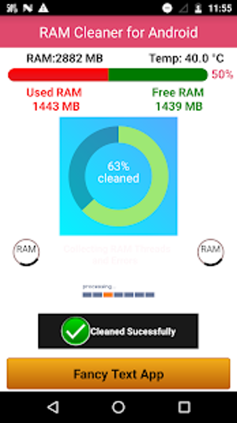 Image 1 for RAM Cleaner for Android