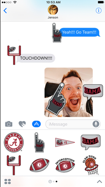 Image 1 for Alabama Crimson Tide Stic…