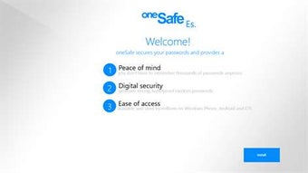 Image 3 for oneSafe for Windows 10