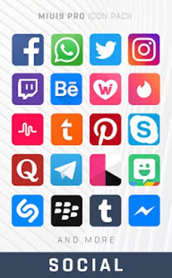 Image 2 for MIUI 9 - Icon Pack PRO