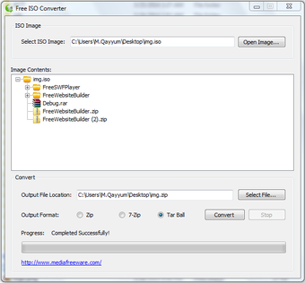 Image 0 for Free ISO Converter