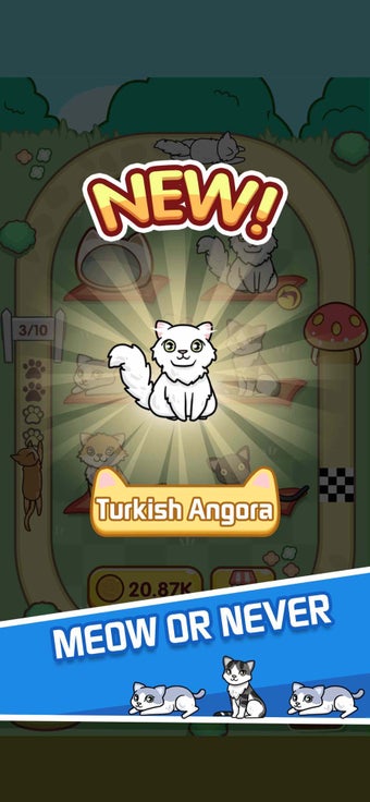 Image 0 for Merge Cats - Idle Runaway…