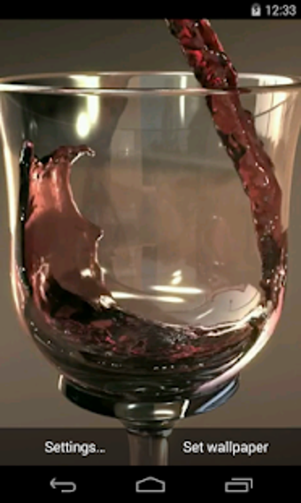 Image 2 for Glass of Wine Video LWP