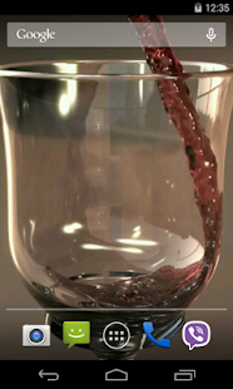 Image 1 for Glass of Wine Video LWP