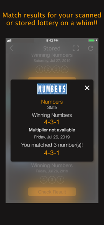 Image 3 for Lottery results-Ticket sc…
