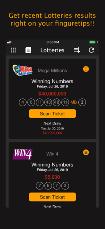 Image 2 for Lottery results-Ticket sc…