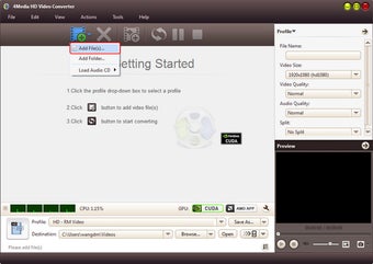 Image 0 for 4Media HD Video Converter