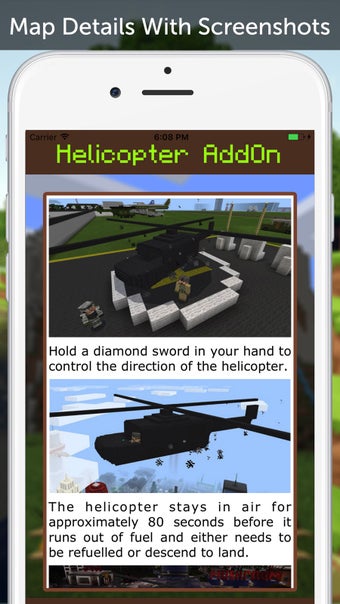 Image 0 for Helicopter AddOn for MCPE