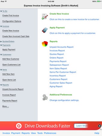 Image 0 for Express Invoice Invoicing
