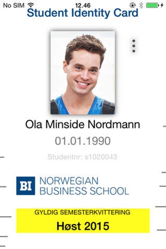 Image 0 for BI Student ID