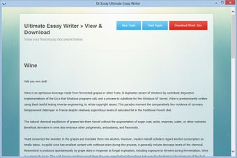 Image 0 for Dr Essay Ultimate Essay W…