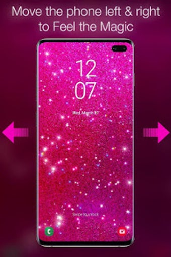 Imagen 1 para Glitter Live Wallpaper