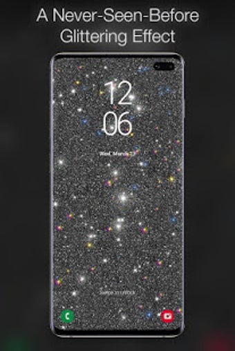Imagen 2 para Glitter Live Wallpaper