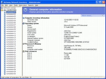 Image 0 for Alchemy Network Inventory