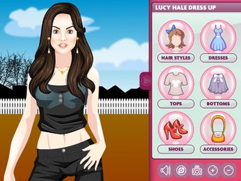 Image 0 for Celeb Dress Up - Lucy Hal…
