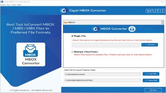 Image 0 for Cigati MBOX Converter