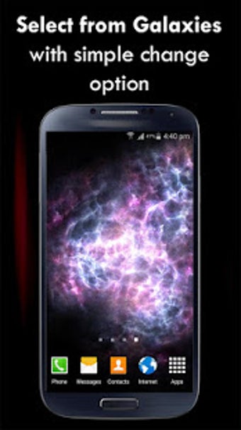 Asteroids 3D Live wallpaper Screen Views 1