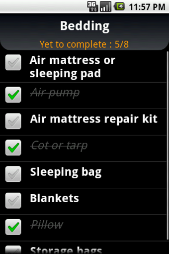 Image 0 for Camp Checklist