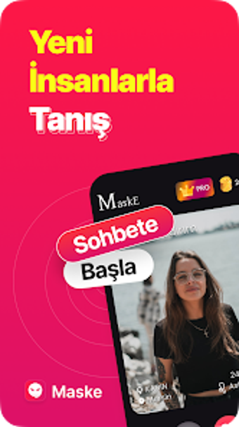 Image 0 for Maske - sohbet uygulaması