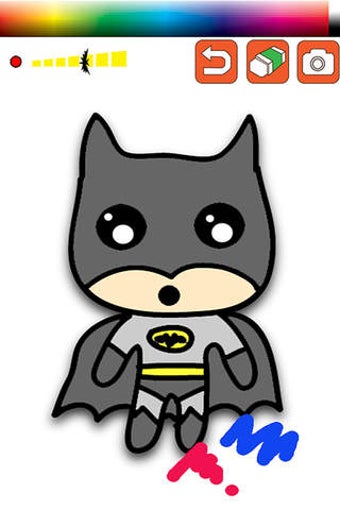 Image 0 for FREE Game Coloring Batman…