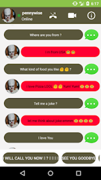 Image 3 for Fake Call Pennywise And V…